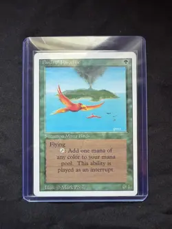 MtG Birds Of Paradise Revised Edition (Excellent Condition) - Image 1