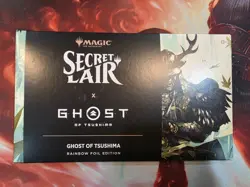 Ghost of Tsushima Rainbow Foil | Sealed | MTG | Playstation Secret Lair - Image 1