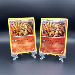 2013 Pokemon BW: Legendary Treasures - Ninetales 21/113 Reverse Holo & Nonholo - Image 1