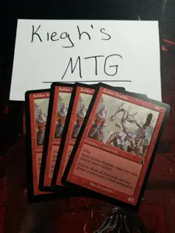 Mtg Keldon Vandals x4 MP/HP - Image 1