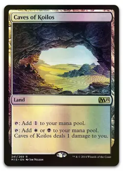 Caves of Koilos #241 (Foil) (NM) Magic 2015 M15 Magic MTG - Image 1