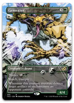 Gemrazer (Showcase) #295 (NM) Ikoria IKO Magic MTG - Image 1