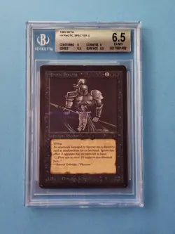 Beta Hypnotic Specter Vintage MTG Graded BGS 6.5 EX - NM! - Image 1