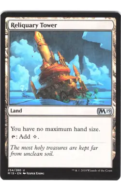 Reliquary Tower #254 Core Set 2019 Regular Uncommon - Image 1