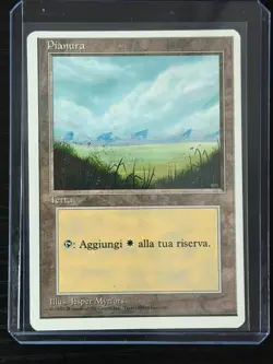 Magic MTG Italian Revised Plains Artist Proof Near Mint - Only 50 Exist! - Image 3