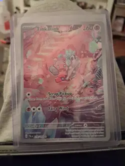 Pokemon TCG Tinkatink Scarlet & Violet Paldea Evolved Holo Card 216/193 NM - Image 1