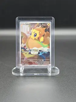 Pokemon TCG Joltik Card Paradox Rift 196/182 Yamper Cute Minty Illustration Rare - Image 1