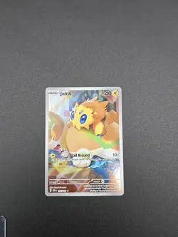 Pokemon TCG Joltik Card Paradox Rift 196/182 Yamper Cute Minty Illustration Rare - Image 2