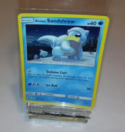 Alolan Sandshrew 019A/145 Alternate Art Holo Pokemon TCG - Image 1