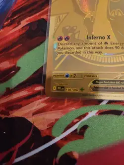 Pokemon Mega Evolution Phantasmal Flames Mega Charizard 130/094 NM - Image 5