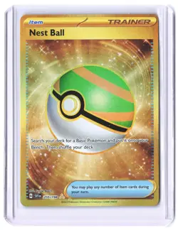 Nest Ball 255/198 Hyper Rare Scarlet & Violet Pokemon Near Mint - Image 1