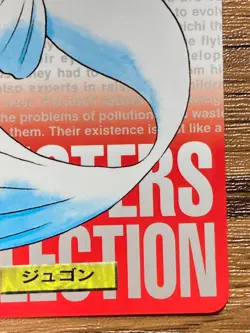 Pokemon Carddass Card Dewgong File No.87 Bandai Pocket Monsters Red ver. 1996 - Image 5