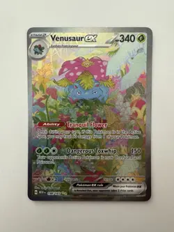 Venusaur ex 198/165 SIR - Pokemon TCG Scarlet & Violet 151 English NM - Image 1