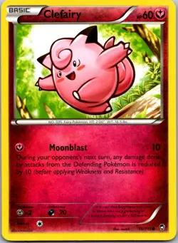 Clefairy (70) 70/111 - XY - Furious Fists Common Pokemon TCG NM - Image 1