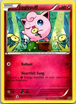 Jigglypuff (87) 87/146 - XY Base Set Common Pokemon TCG NM - Image 1