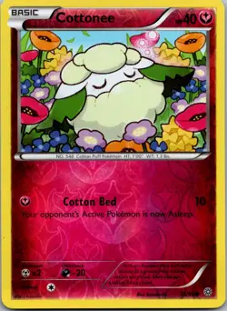 Cottonee 55/98 - XY - Ancient Origins Pokemon Common NM Reverse Holo - Image 1