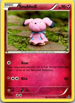 Snubbull 98/162 - XY - BREAKthrough Pokemon Common LP - Image 1
