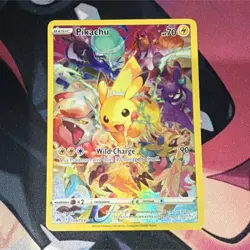 Pokemon Pikachu 160/159 Crown Zenith Secret Rare Full Art Holo Basic 70 HP - Image 1