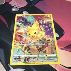 Pokemon Pikachu 160/159 Crown Zenith Secret Rare Full Art Holo Basic 70 HP - Image 2