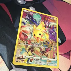 Pokemon Pikachu 160/159 Crown Zenith Secret Rare Full Art Holo Basic 70 HP - Image 4