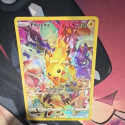 Pokemon Pikachu 160/159 Crown Zenith Secret Rare Full Art Holo Basic 70 HP - Image 5