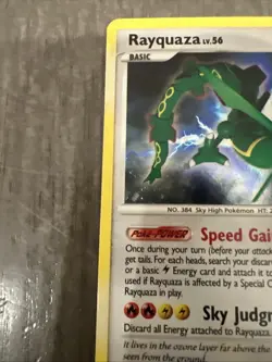 Pokemon TCG Legends Awakened ~ Rayquaza lv. 56 Holo Rare 14/146 - Image 5