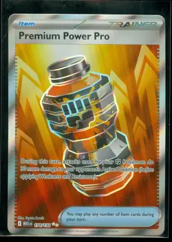 Pokemon PREMIUM POWER PRO 174/132 - Mega Evolution - RARE FULL ART - MINT - Image 1