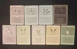 Pokemon Fan Art Pokescam Bundle Dot Punwell Eeveelution Lot 9 (Umbreon, Espeon) - Image 1