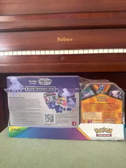 Pokemon Elite Trainer Box 2 pack includes a tin box - Image 2