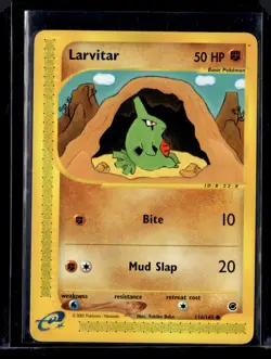 Larvitar - 116/165 / Expedition Base Set 2002 (MP) / Pokemon TCG - Image 1