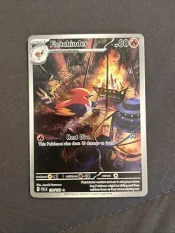 Fletchinder 199/193 Pokemon TCG Illustration Rare - Paldea Evolved LP+ - Image 2