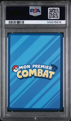 2023 POKEMON MY FIRST BATTLE-SQUIRTLE DECK FRENCH BACK ERR SQUIRTLE PSA 8 - Image 2