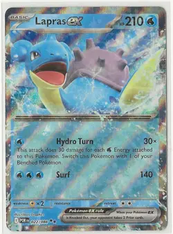 Pokemon TCG – Perfect Order - Lapras ex 022/088 – NM - Image 1