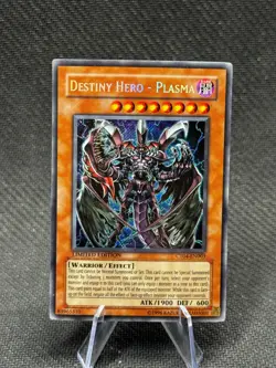 DESTINY HERO PLASMA CT04-EN003 LIMITED EDITION SECRET RARE LP YUGIOH - Image 1