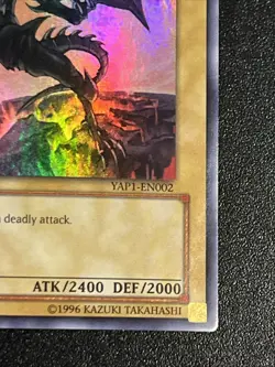 Yugioh Red-Eyes B. Dragon YAP1-EN002 Ultra Rare Anniversary - Image 4