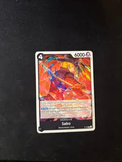 Sabo P-105 Promo One Piece Card Game English NM - Image 1