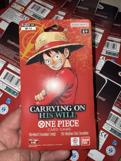 One Piece TCG OP-13 Carrying On His Will Sleeved Booster Pack Lot of 12 English - Image 3