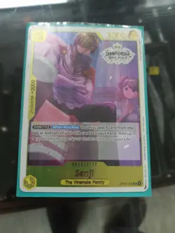 Sanji (Store Championship Participation Pack Vol. 2) OP03-102 One Piece... - Image 1