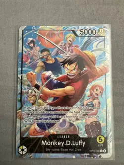 Monkey D Luffy Leader Alt Art OP15-098 - One Piece TCG - English Ships In Box - Image 1