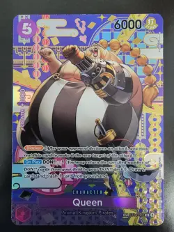 One Piece OP-08 Queen (SP) ST04-005 Two Legends Foil ENG - Image 1