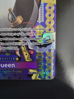 One Piece OP-08 Queen (SP) ST04-005 Two Legends Foil ENG - Image 5