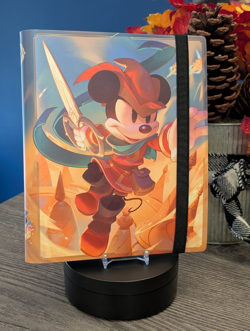 Disney Lorcana Fabled Mickey Binder Portfolio | Official Fabled Collection - Image 1