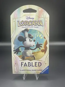 3x Packs Fabled Disney Lorcana Sleeved Booster Pack (Pack Art Set) - Image 2
