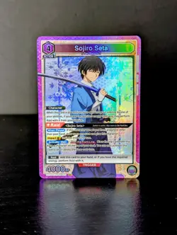 Sojiro Seta SR UE11BT/RNK-1-059 Foil Union Arena: Rurouni Kenshin NM - Image 1