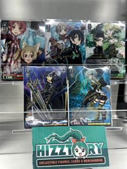 Weiss Schwarz Sword Art Online Sinon Kirito Silica Signed SP 10th Anniversary - Image 1