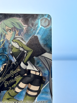 Weiss Schwarz Sword Art Online Sinon Kirito Silica Signed SP 10th Anniversary - Image 5