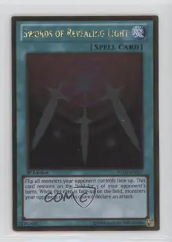 GR - Swords of Revealing Light 1st Ed. YuGiOh Premium Gold #PGLD-EN057 READ - Image 1