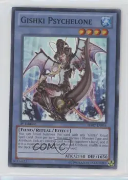 Gishki Psychelone 1st Ed. YuGiOh Hidden Arsenal 7: Knight of Stars #HA07-EN056 - Image 1