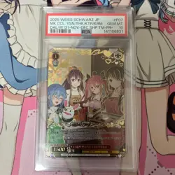 PSA 10 GEM MT Shitono & Tohka & Kotori & Kurumi Weiss Schwarz PR+ - Image 1