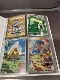 Pokemon TCG Modern Binder Lot Illustration Rare Full Art EX V VMax Holo Rare NM - Image 1